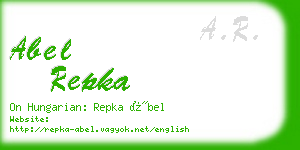 abel repka business card